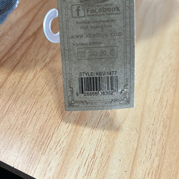 Vintage Embroidered “Blessed” Hat - New with Tags - K Ethos Brand - Picture 9 of 9